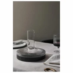 Ferm Living Carafe à Vin Ripple Transparent New