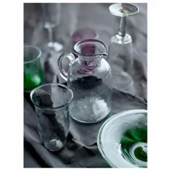 Clearance Bloomingville Carafe Asha en verre recyclé | Transparent