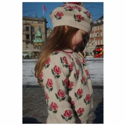 Konges Sløjd Cardigan Belou Roses Laine | Ecru Clearance