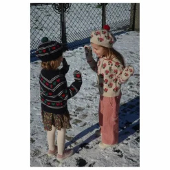 Konges Sløjd Cardigan Belou Roses Laine | Ecru Clearance