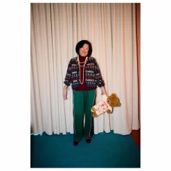 Online Bobo Choses Cardigan Laine et Fibres Recyclées - Collection Femme | Bleu marine