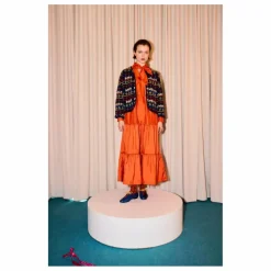 Online Bobo Choses Cardigan Laine et Fibres Recyclées - Collection Femme | Bleu marine