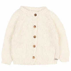 Best Búho Cardigan Bunny Coton Bio | Ecru