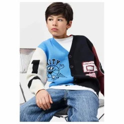 Molo Cardigan Burt Basketball Coton Bio | Noir Best