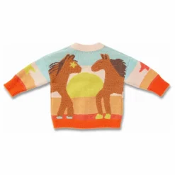 Clearance Halcyon Nights Cardigan Chevaux | Rose pâle