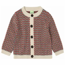 FUB Cardigan Chevrons Laine de Mérinos | Ecru Hot
