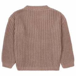 Discount Yuki Cardigan Chunky Coton Bio | Taupe