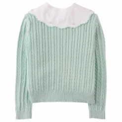 Enfant Gingersnaps Pulls, Gilets|Cardigan Col Claudine |