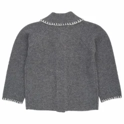Hot Copenhagen Colors Cardigan Col Echarpe Laine | Gris