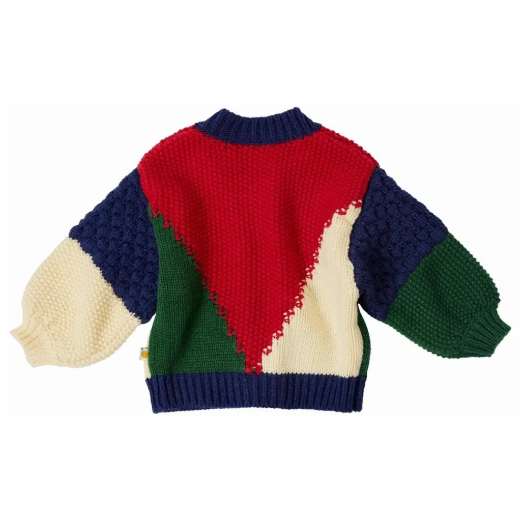 Enfant Goldie + Ace Pulls, Gilets|Pulls, Gilets|Cardigan Color Block |