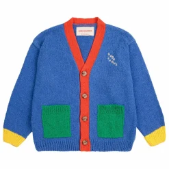Bobo Choses Cardigan Colorblock Coton Bio |