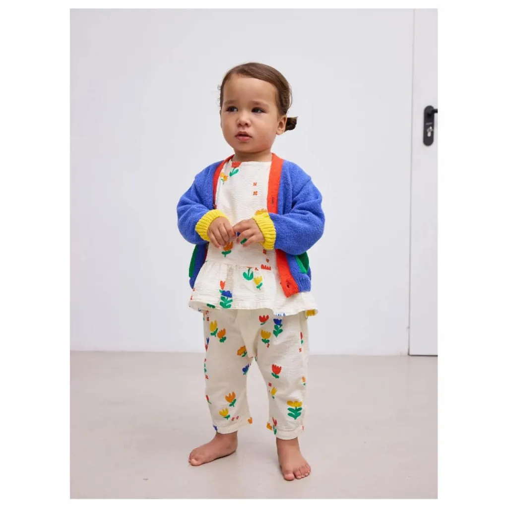 Bobo Choses Cardigan Colorblock Coton Bio |