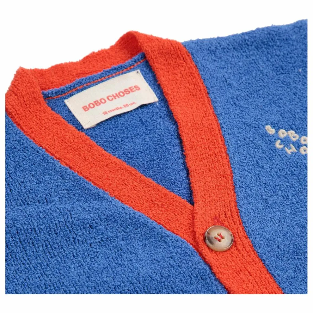 Bobo Choses Cardigan Colorblock Coton Bio |