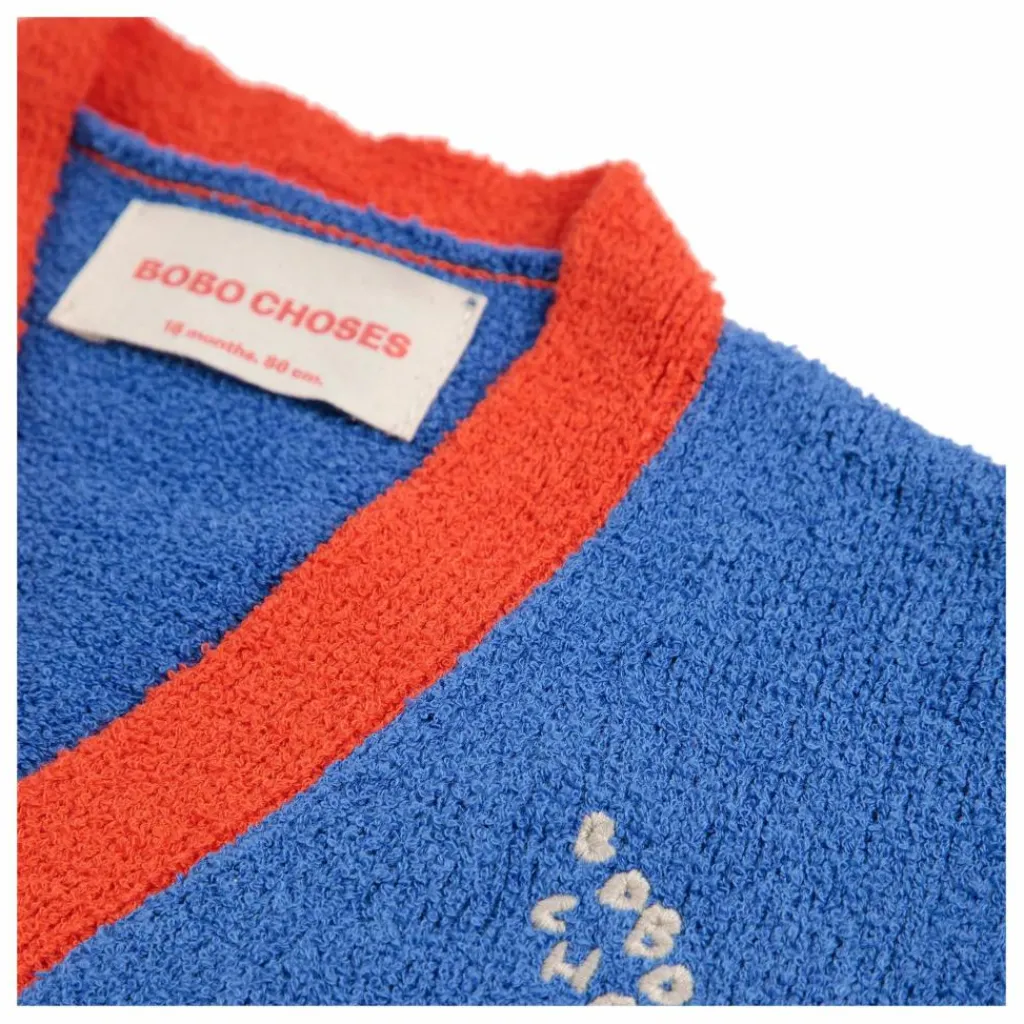 Bobo Choses Cardigan Colorblock Coton Bio |