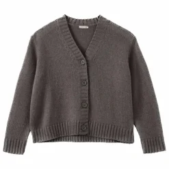 New Caramel Cardigan Copper | Gris foncé