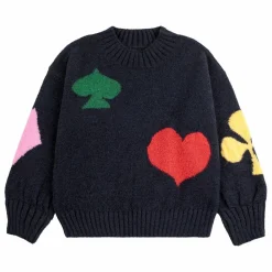 Enfant Bobo Choses Cardigan Cœur Laine |