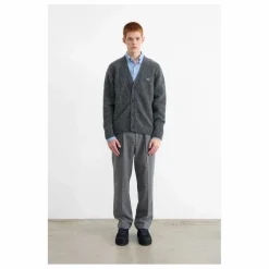 Outlet Edmmond Studios Cardigan Duck Patch | Gris