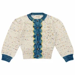 Enfant Misha & Puff Cardigan Elizabeth Laine Mérinos |