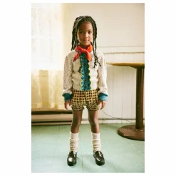 Enfant Misha & Puff Cardigan Elizabeth Laine Mérinos |