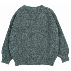 New Búho Cardigan Fibres Recyclées | Vert Cèdre