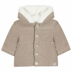 Tartine et Chocolat Cardigan Fourré | Grège Discount