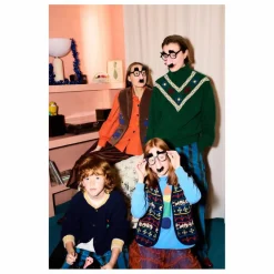 Enfant Bobo Choses Pulls, Gilets|Pulls, Gilets|Cardigan Fun Laine et Cachemire |