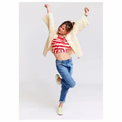 AO76 Cardigan Hibiscus | Ecru Discount