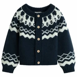 Hot C'era Una Volta Cardigan Jacqueline | Bleu marine