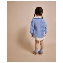 Enfant Búho Cardigan Laine Alpaga |