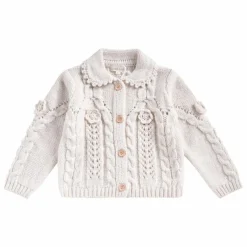 Discount Louise Misha Cardigan Louny Maille Fleurie | Ecru