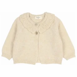 Búho Cardigan Lurex | Beige Outlet