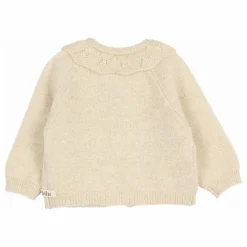 Búho Cardigan Lurex | Beige Outlet