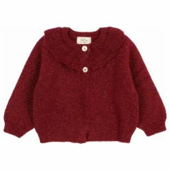 Discount Búho Cardigan Lurex | Bordeaux