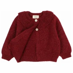Discount Búho Cardigan Lurex | Bordeaux