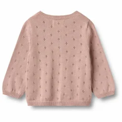 Wheat Cardigan Maia Coton Bio | Rose Sale