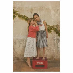 Enfant Tocoto Vintage Cardigan Maille Fleurs |