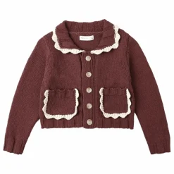 Best Rylee + Cru Cardigan Maille Mini | Bordeaux