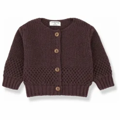 Online 1+ in the family Cardigan Malene Laine Mérinos | Bordeaux