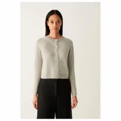 Best Bompard Cardigan Manches Raglan Cachemire | Gris argent