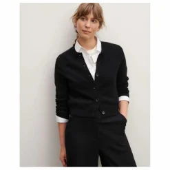 Femme Bompard Cardigan Manches Raglan Cachemire |