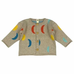 Bayiri Cardigan Moon Phases Coton Bio |