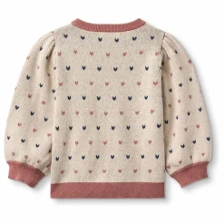 Fliink Cardigan Nova Coton Bio | Ecru Hot