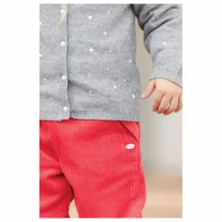 Outlet Tartine et Chocolat Cardigan Perlé Laine | Gris