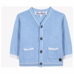 Tartine et Chocolat Cardigan Poches | Bleu ciel Hot