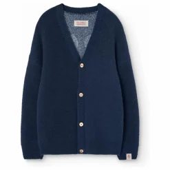 Online The Animals Observatory Cardigan Racoon Cœurs | Bleu marine