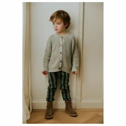 Yuki Cardigan Raglan Coton Bio | Gris Online