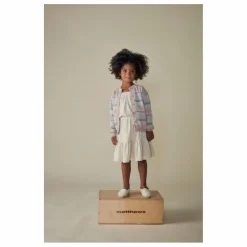 Enfant Coco au Lait Pulls, Gilets|Cardigan Rayé Coton Bio |