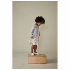 Enfant Coco au Lait Pulls, Gilets|Cardigan Rayé Coton Bio |