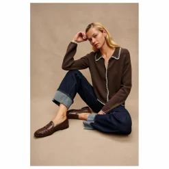 Clearance Rails Cardigan Rayleen | Marron