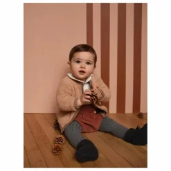 Lililotte Cardigan Réversible Victoire Sherpa | Beige Outlet